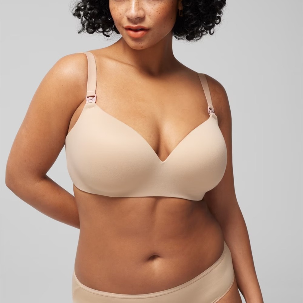 Seamless Soma Enbliss Nude Nursing Bra